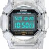 Gosasa Gosasa Women'S Men Youth Square Digital Watch Chronograph Countdown Dual Time Waterproof Watch Wholesale