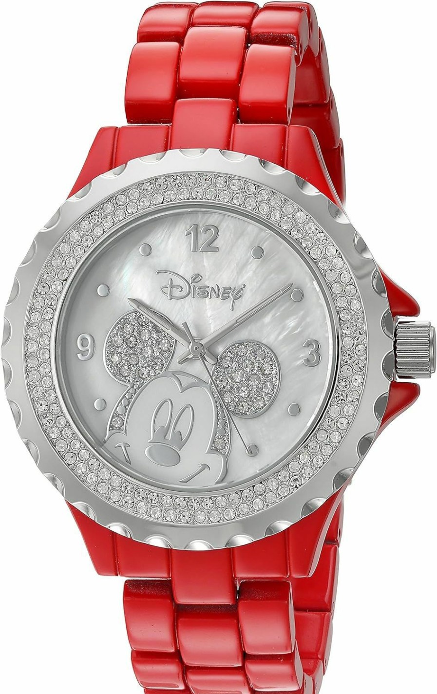 DISNEY Disney Adult Enamel Sparkle Analog Quartz Bracelet Watch Best