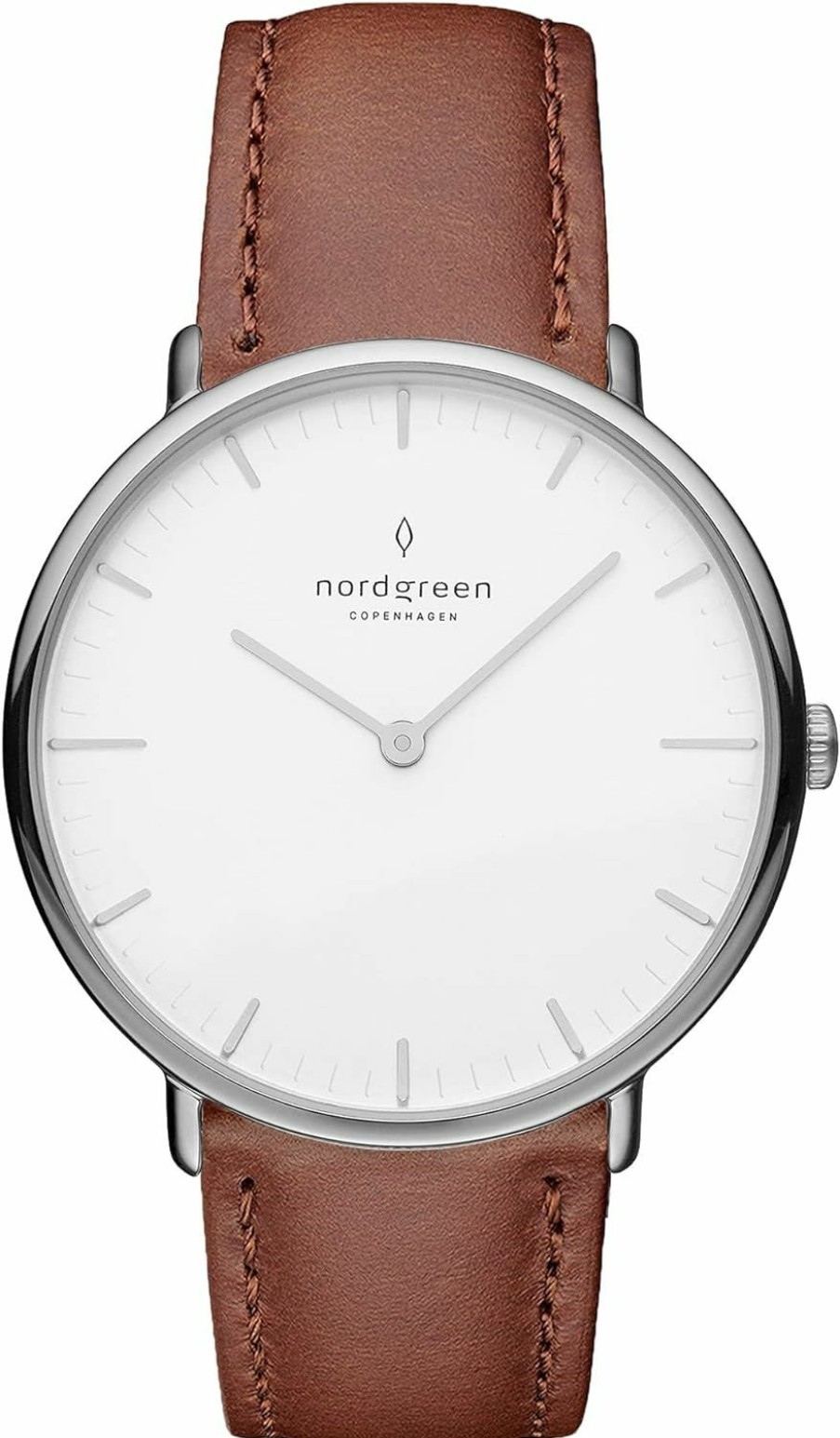 Nordgreen Nordgreen Native Scandinavian Silver Watch With Interchangeable Straps Wholesale