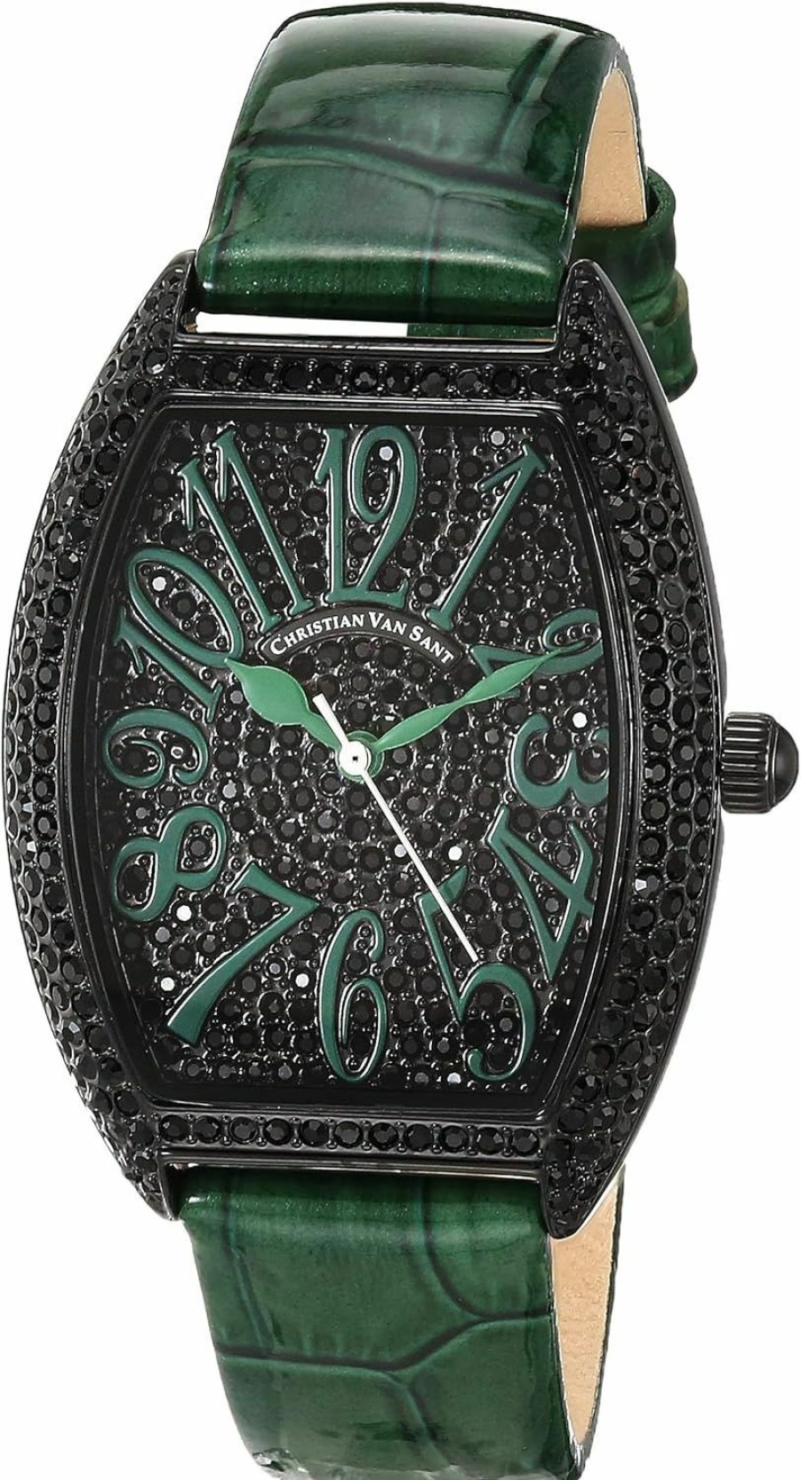 Christian Van Sant Christian Van Sant Women'S Black Dial Watch - Cv4825 New