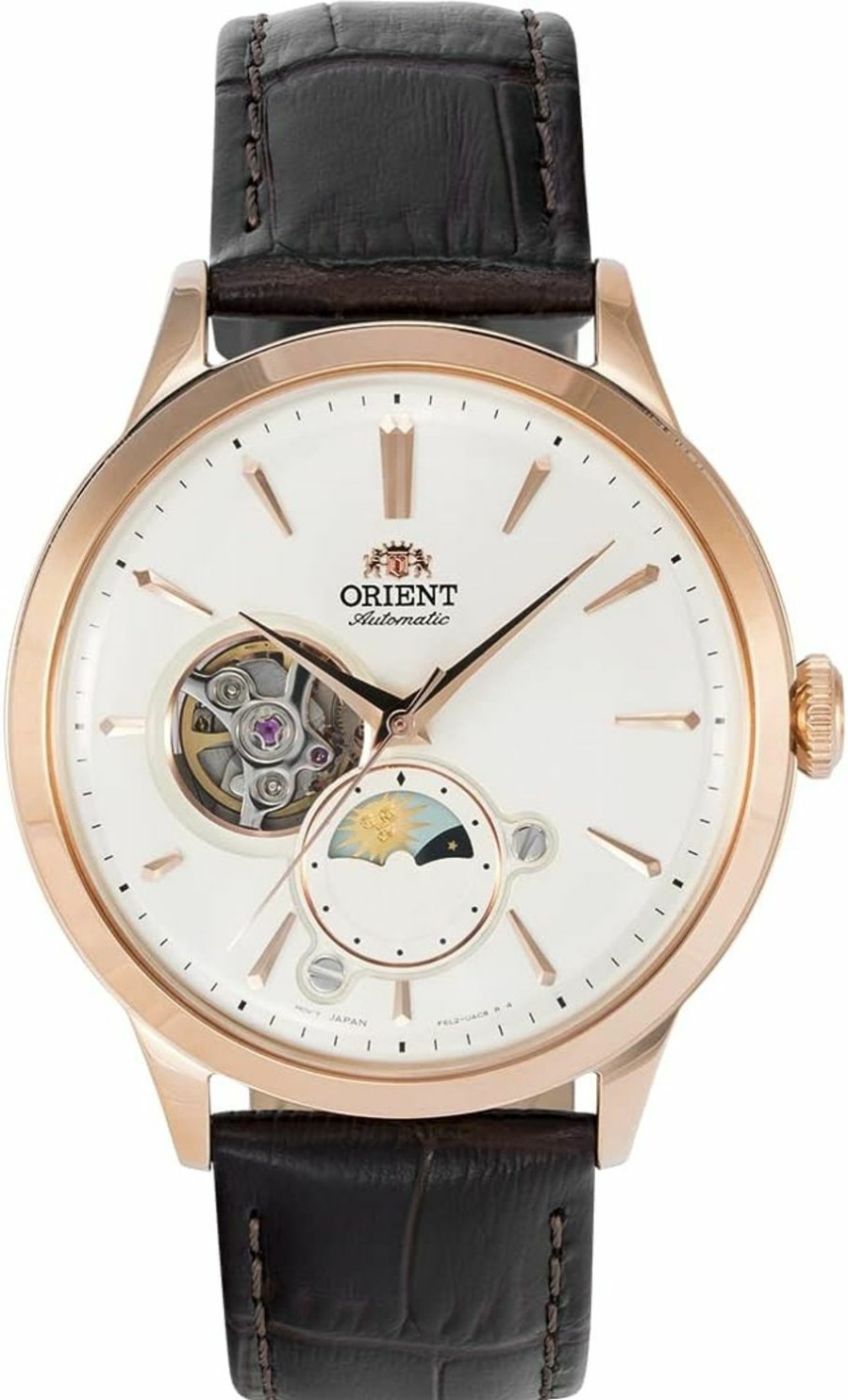 ORIENT Orient\"Sun And Moon Open Heart\" Japanese Automatic/Handwinding Dress Watch Online