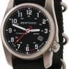 BERTUCCI Bertucci A-2T Solar Classic Watch | Black Dial With Forest Nylon Band | Matte Finish | Solar Powered | 200 M Water Resistance Online