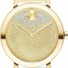 Movado Movado Bold Evolution Women'S Swiss Qtz Stainless Steel And Bracelet Casual Watch, Color: Yellow Gold (Model: 3600705) Hot