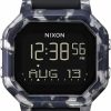 NIXON Nixon Siren A1210-100M Water Resistant Women'S Digital Sport Watch (38Mm Watch Face, 18Mm-16Mm Pu/Rubber/Silicone Band) Clearance