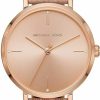 Michael Kors Michael Kors Women'S Jayne Three-Hand Rose Gold-Tone Alloy Watch Mk7130 Online