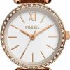 Fossil Tillie Mini Three-Hand Rose Gold-Tone Stainless Steel Watch Hot