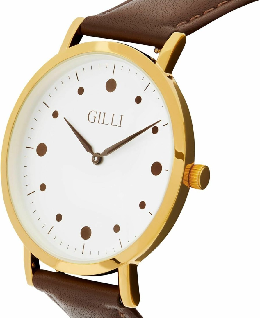 Gilli Gilli Stylish Women'S Watch | Genuine Leather Strap | Completes Your Look New