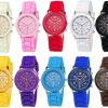 Weicam Weicam Wholesale 10 Pack Men Women Girl Silicone Band Watch Set Analog Quartz Jelly Colorful Wristwatch Best