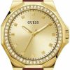 GUESS Guess Women'S 38Mm Watch - Black Strap Black Dial Gold Tone Case Online