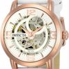 Invicta Invicta Women'S 22655 Objet D'Art Analog Display Automatic Self Wind White Watch New