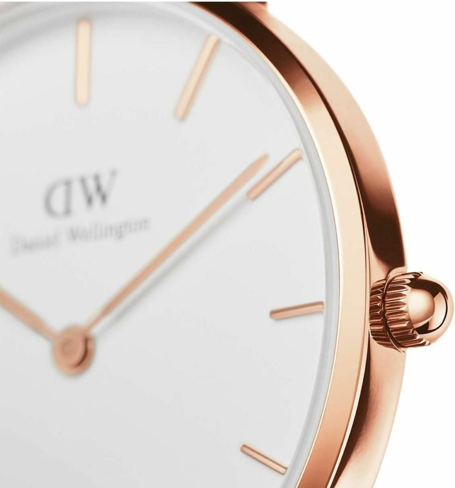 Daniel Wellington Daniel Wellington Petite Durham Watch, American Brown Leather Band Online