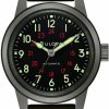 Bulova Bulova Hack Watch 98A255 Wristwatches Mens Mechanical, Strap Best