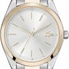 Lacoste Lacoste Petite Parisienne Women'S Quartz Stainless Steel And Bracelet Casual Watch, Color: Two Tone (Model: 2001178) Best