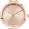 DKNY Dkny Women'S Crosswalk Stainless Steel Jewelry-Inspired Dress Watch Online