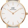 Daniel Wellington Daniel Wellington Petite Bondi Watch, Italian White Leather Band Online