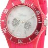 Disney Disney Women'S W000589 Mickey Mouse Pink Silicone Strap Watch Hot