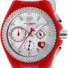 TechnoMarine Technomarine Women'S 'Cruise' Quartz Stainless Steel And Leather Casual Watch New