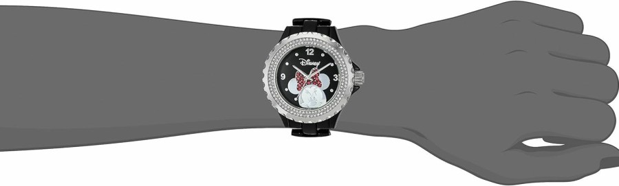 DISNEY Disney Adult Enamel Sparkle Analog Quartz Bracelet Watch Wholesale