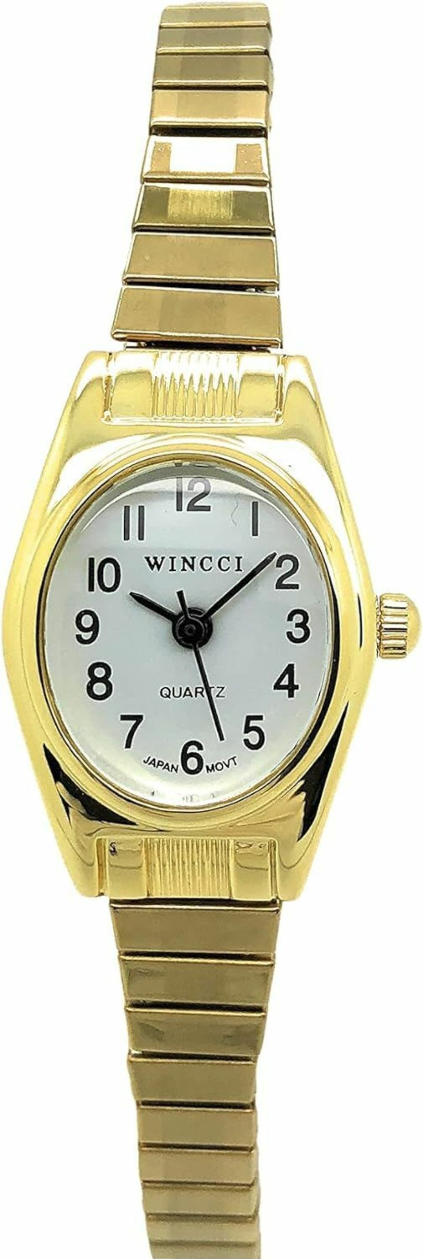 Wincci Wincci Ladies Classic Small Oval Stretch Elastic Band Fashion Watch Hot