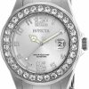 Invicta Invicta Women'S 21396 Pro Diver Analog Display Quartz Silver Watch Hot