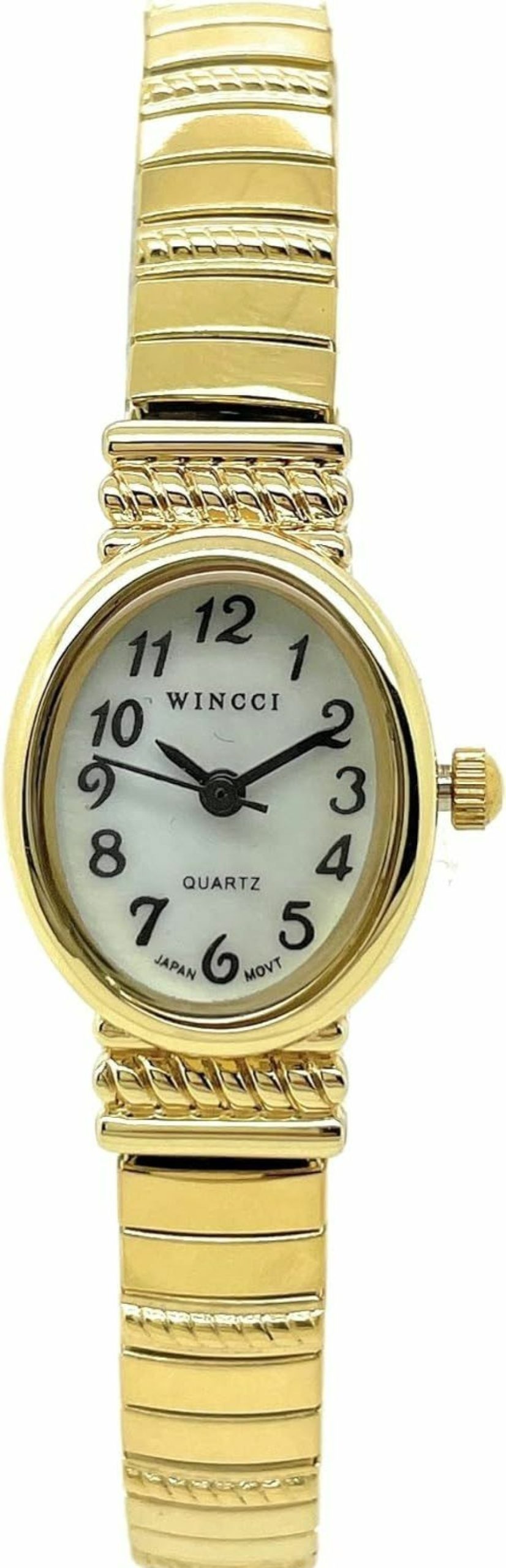 Wincci Wincci Ladies Classic Small Oval Stretch Elastic Band Analog Quartz Fashion Watch Wholesale