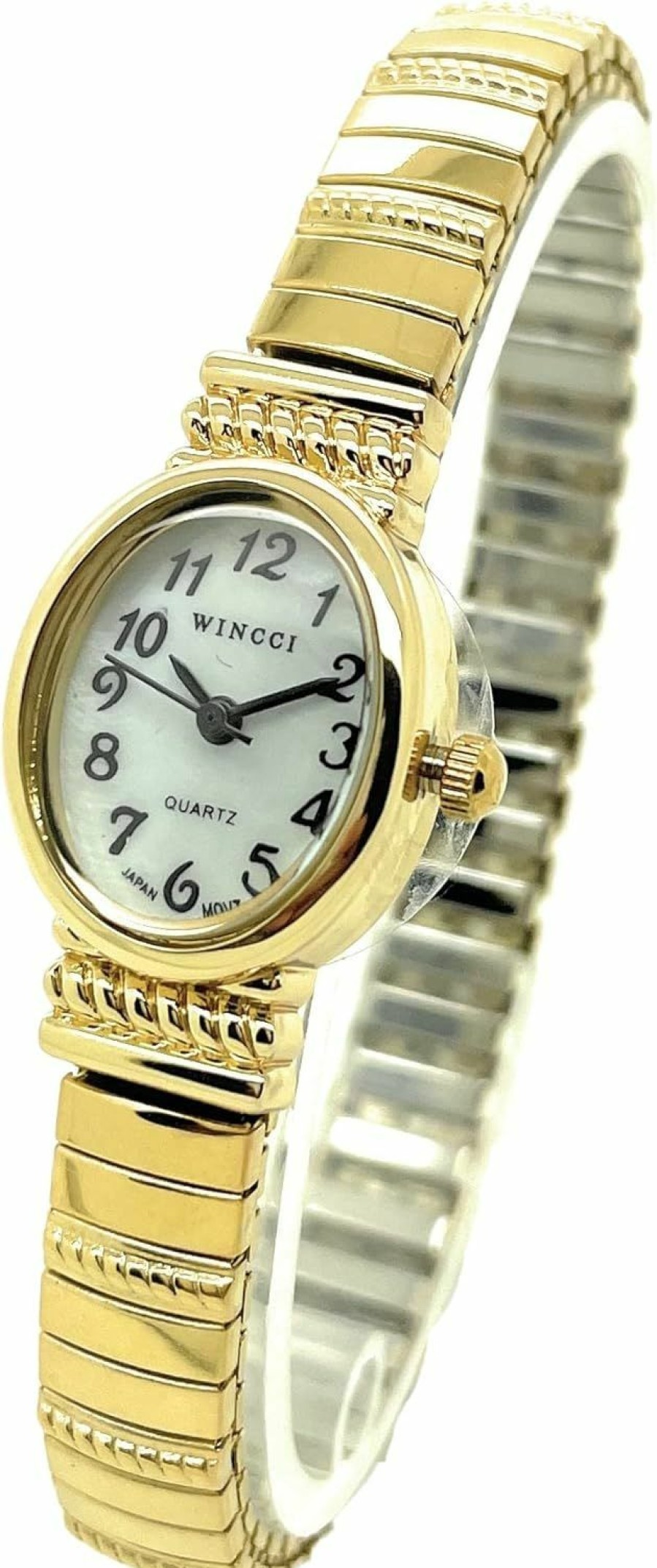 Wincci Wincci Ladies Classic Small Oval Stretch Elastic Band Analog Quartz Fashion Watch Wholesale