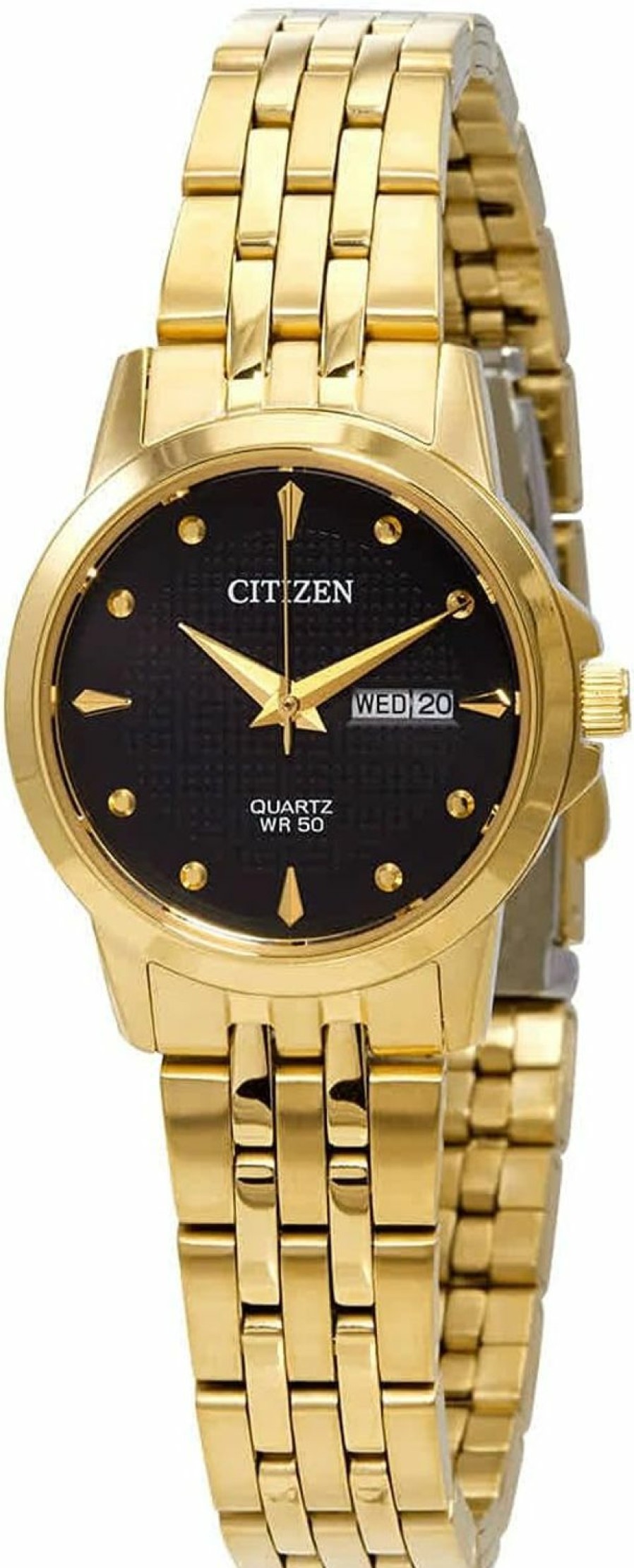 Citizen Citizen Quartz Black Dial Gold-Tone Ladies Watch Eq0603-59F Clearance