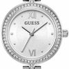 GUESS Guess Women'S 27Mm Watch - Rose Gold Tone G-Link White Dial Rose Gold Tone Case Clearance