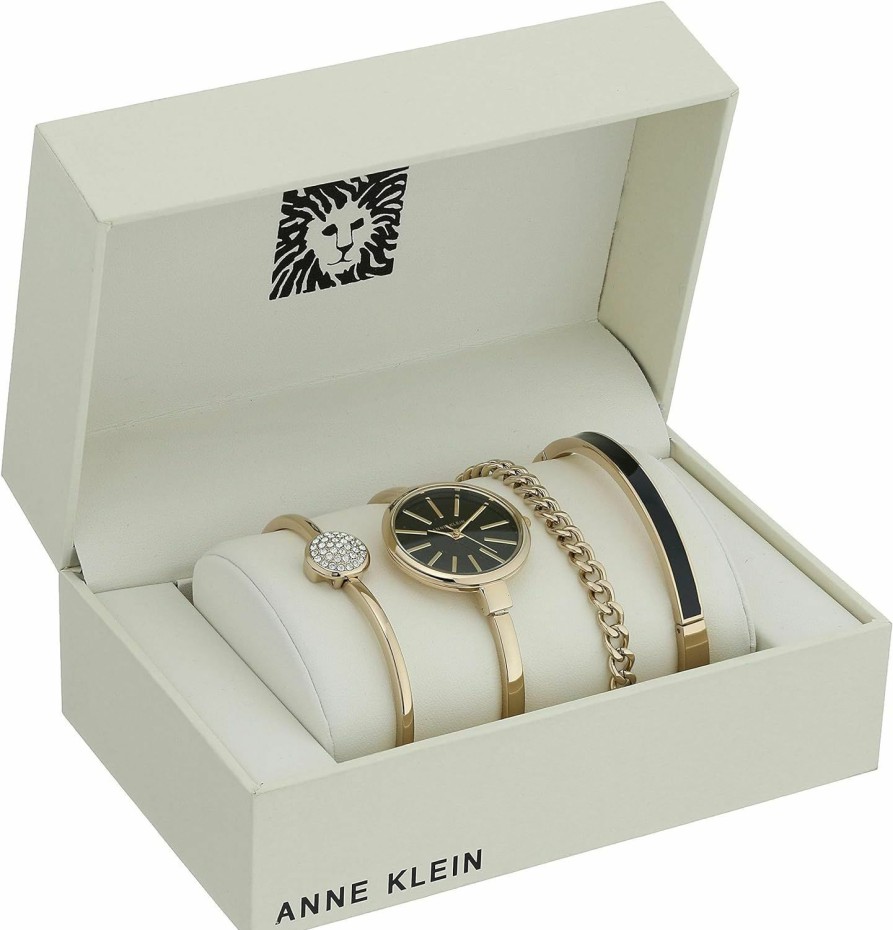 Anne Klein Anne Klein Women'S Ak/1470 Bangle Watch And Bracelet Set Wholesale