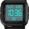 Forrader Forrader Mens Sport Digital Watches, Waterproof Outdoor Sport Watch With Led Backlight/Alarm/Countdown Timer/Dual Time/Stopwatch/12/24H Wrist Watches For Men Women Teenager Best