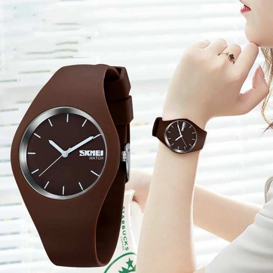 Gosasa Gosasa Casual Simple Style Silicone Strap Women Men Sports Watches 30M Waterproof Online