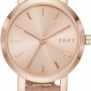 DKNY Dkny Women'S Soho Slim Stainless Steel Quartz Dress Watch Wholesale