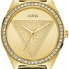 GUESS Guess Womens Analogue Classic Quartz Watch With Stainless Steel Strap W1142L2, Gold, Bracelet Wholesale