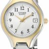 Citizen Citizen Quartz Womens Watch, Stainless Steel, Classic Hot