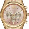 Michael Kors Michael Kors Women'S Lexington Gold-Tone Watch Mk6473 Online