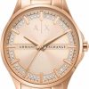 A X ARMANI EXCHANGE A X Armani Exchange Women'S Stainless Steel Watch, Color: Rose Gold (Model: Ax5264) Clearance