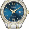 Citizen Citizen Ladies' Silhouette Crystal Eco-Drive Watch, 3-Hand Date, Stainless Steel, Spherical Mineral Crystal Best