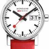 Amazon Mondaine Evo2 Womens Watch 30Mm - Official Swiss Railways Wrist Watch Date Function 30M Water Resistant Sapphire Crystal - Different Variations Best