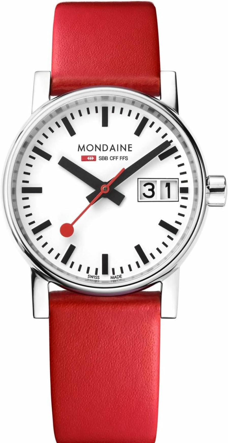 Amazon Mondaine Evo2 Womens Watch 30Mm - Official Swiss Railways Wrist Watch Date Function 30M Water Resistant Sapphire Crystal - Different Variations Best