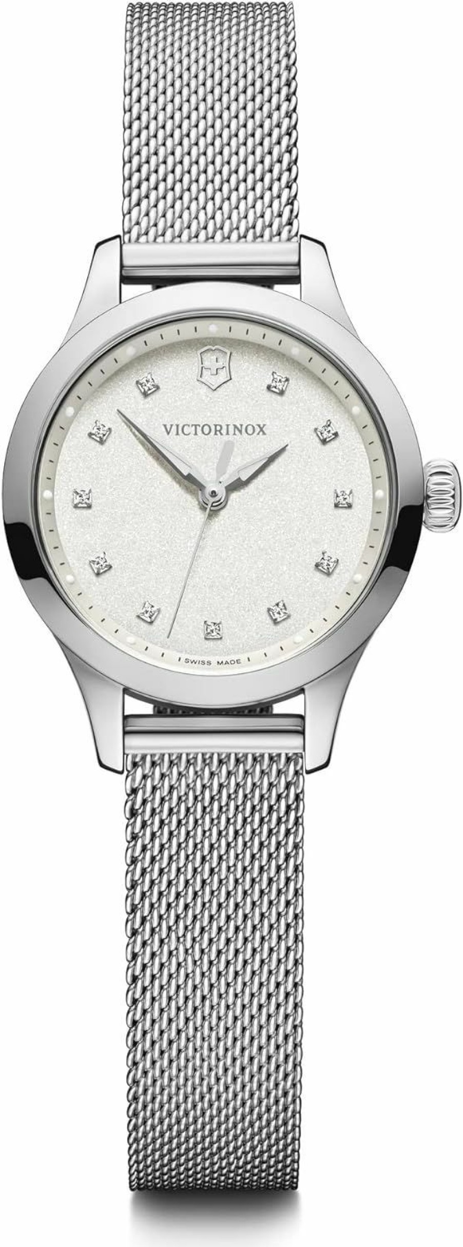 Victorinox Victorinox Swiss Army Women'S Swiss Quartz Watch With Stainless Steel Strap, Silver, 21 (Model: 241878) Wholesale