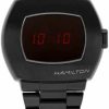 Hamilton American Classic Psr Digital Quartz Black Pvd Stainless Steel Mens Watch H52404130 Wholesale