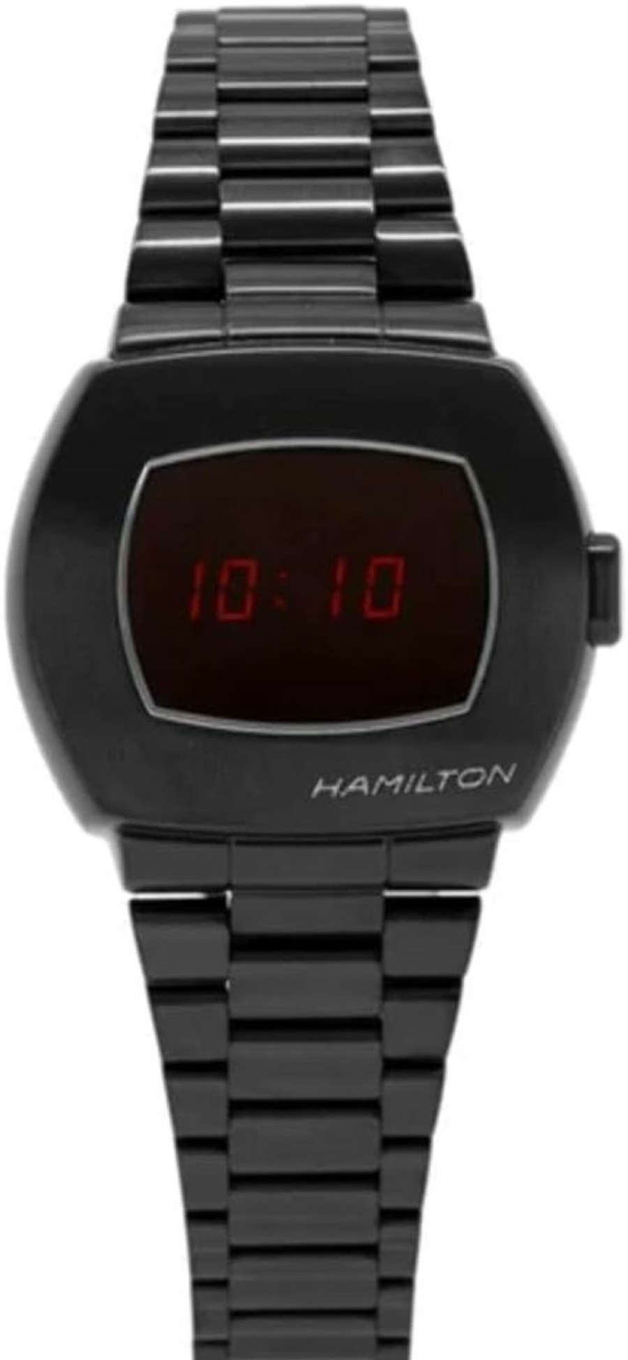 Hamilton American Classic Psr Digital Quartz Black Pvd Stainless Steel Mens Watch H52404130 Wholesale