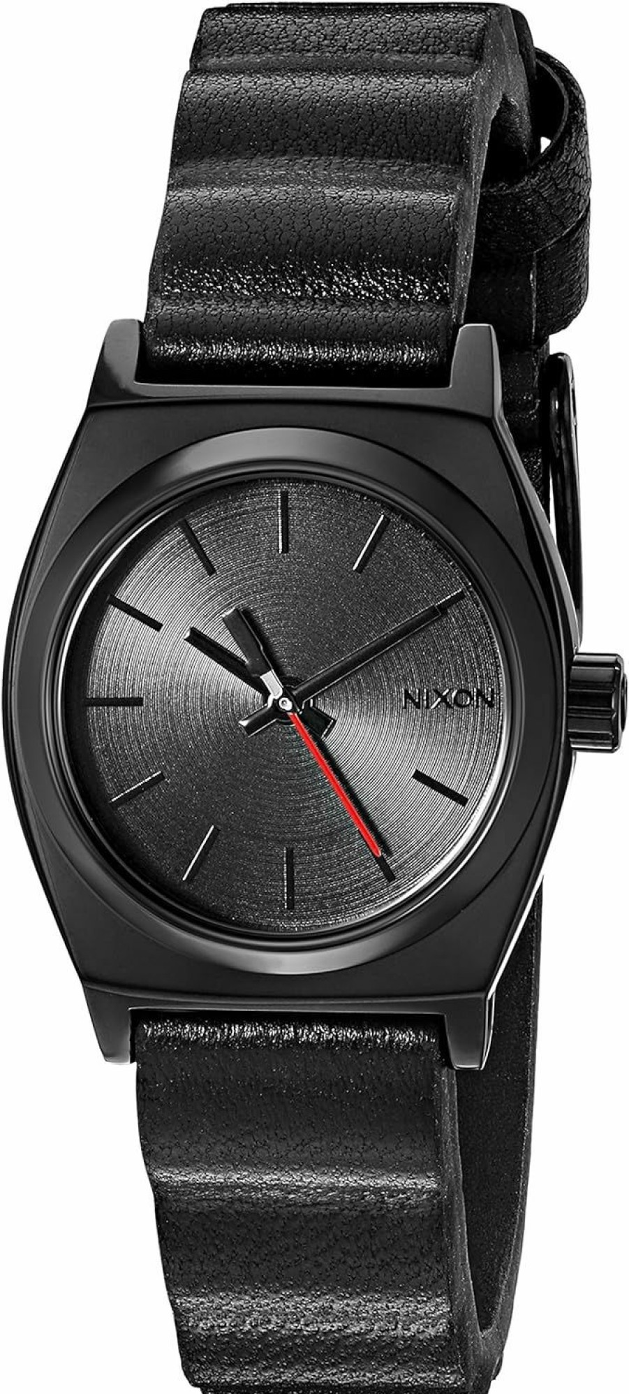 NIXON Nixon Women'S Quartz Stainless Steel And Leather Watch, Color:Black (Model: A509Sw2244-00) Hot