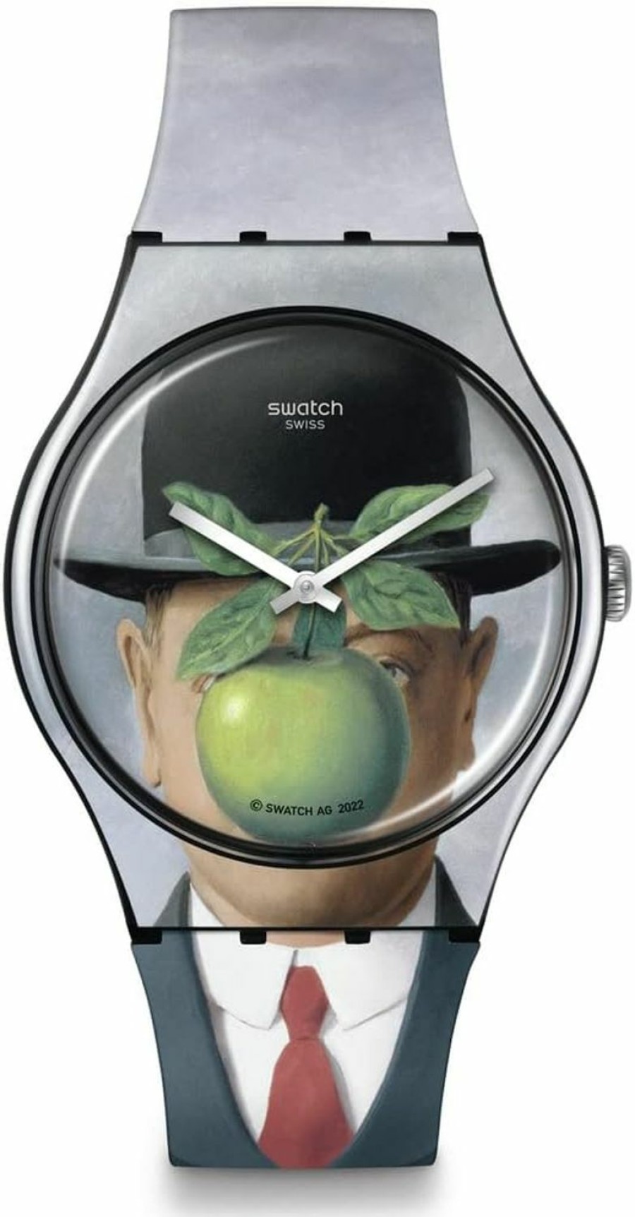 Swatch Swatch New Gent Le Fils De L'Homme By Rene Magritte Quartz Watch Best