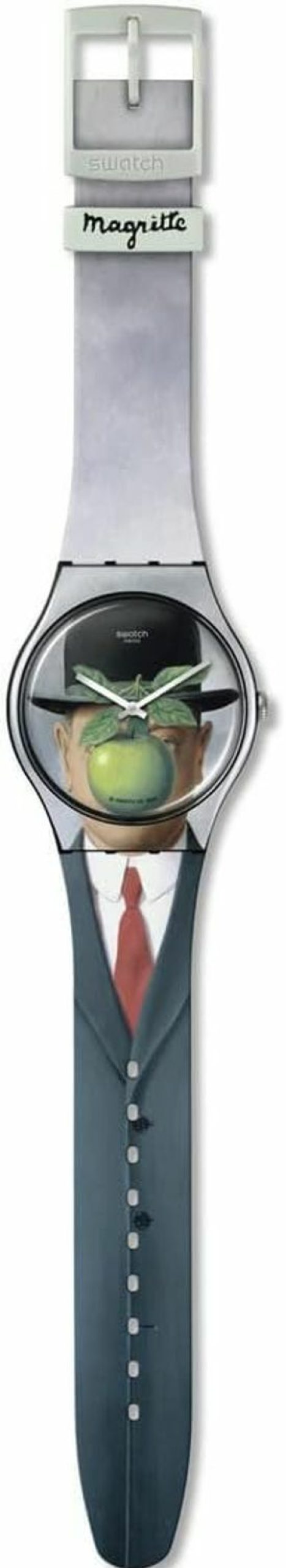 Swatch Swatch New Gent Le Fils De L'Homme By Rene Magritte Quartz Watch Best