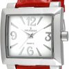 Peugeot Peugeot Women'S Leather Easy Read Big Face Watch Online