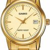 Casio Casio Watch With Japanese Quartz Movement Ltp-V002G-9A 25, Dorado, Pequeno, Bracelet Wholesale