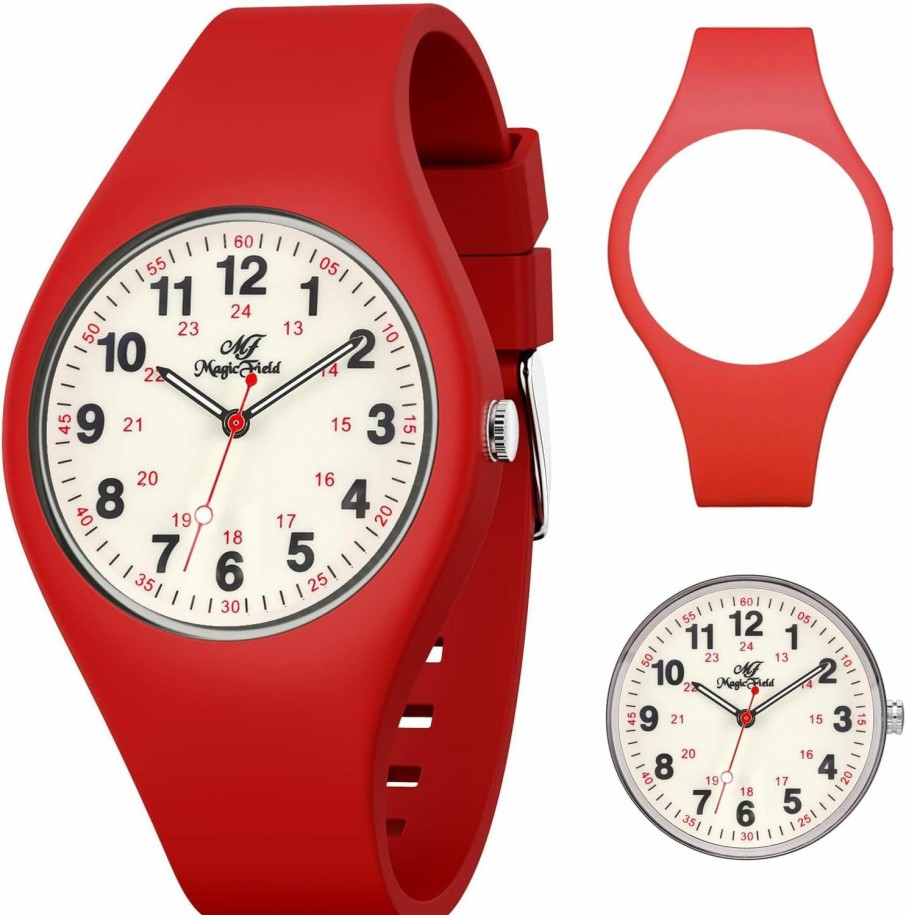 ManChDa Manchda Analog Watch Women Watches Waterproof Nursing Watch For Nurse Medical Watch For Women Watch With Secondhand Sport Watch Easy To Read Wholesale