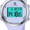 L LAVAREDO L Lavaredo Watches For Women 3Atm Waterproof Outdoor Digital Sport Watches Stopwatch Wrist Watch With Alarm Clock, Gifts For Women/Girls New