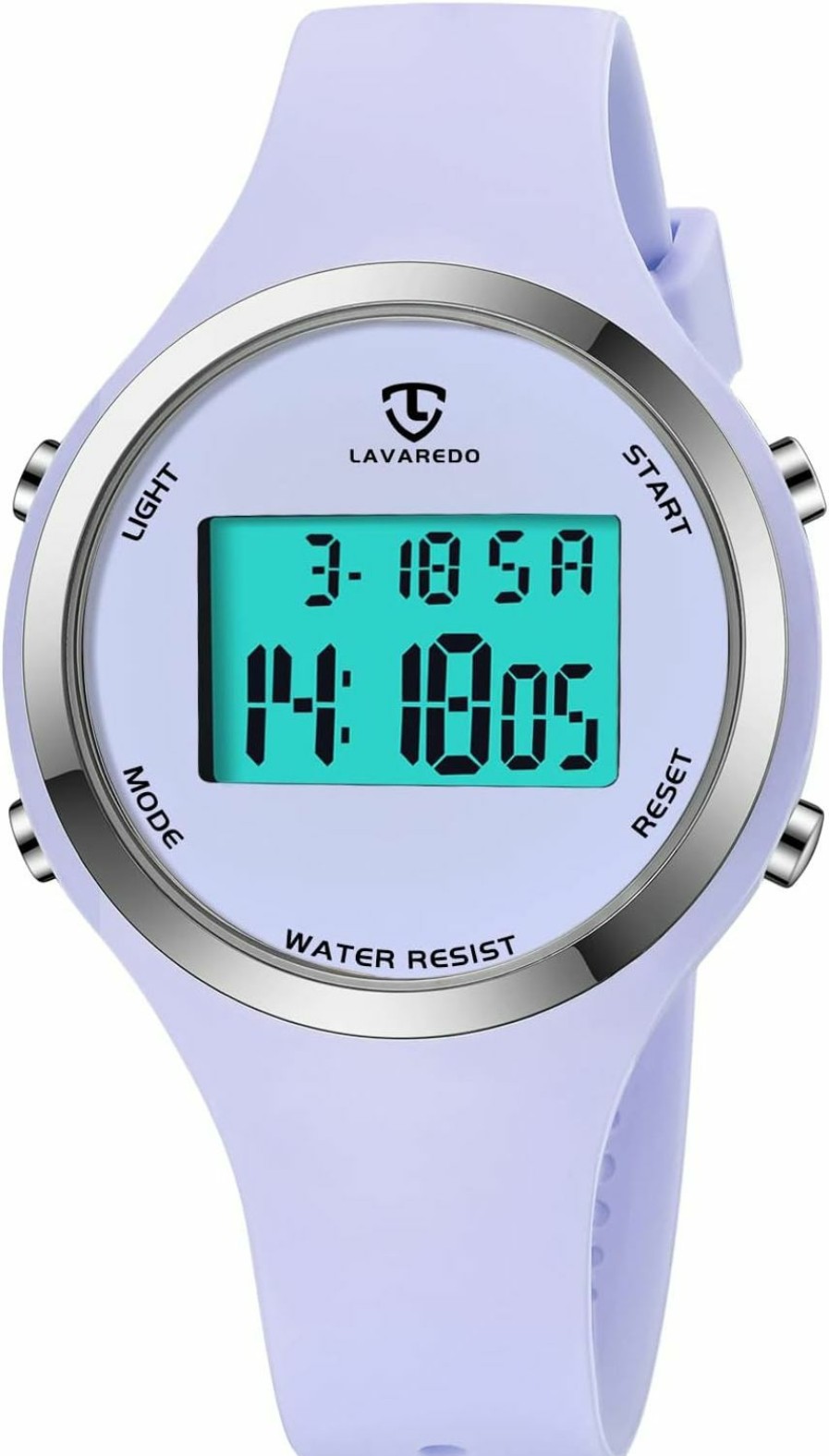 L LAVAREDO L Lavaredo Watches For Women 3Atm Waterproof Outdoor Digital Sport Watches Stopwatch Wrist Watch With Alarm Clock, Gifts For Women/Girls New